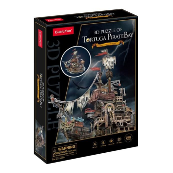 Puzzle 3D Zatoka piratów
